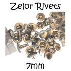 7mm Zelor Double Cap Rivets