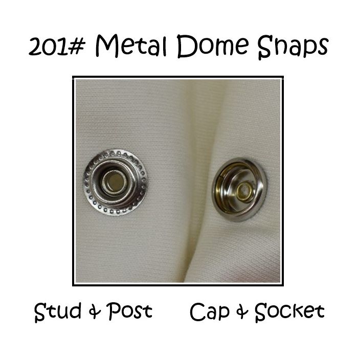 Metal Dome Snaps