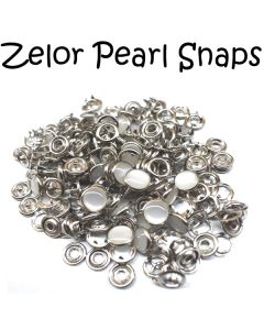 CLEARANCE 9.5mm Zelor Pearl Snaps