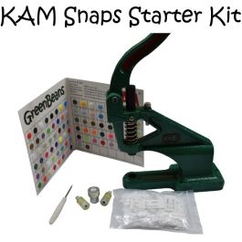 KAM Snaps 250 Sets Patriotic SUPER STARTER Pack Kam® Snap/plastic