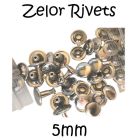 5mm Zelor Double Cap Rivets